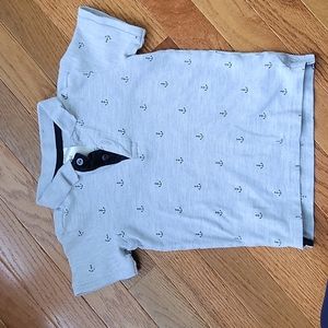 H&M Toddler Boy Nautical Print Polo
